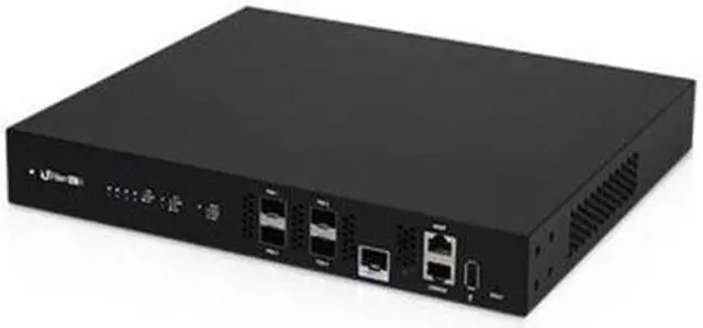 Alt view image 2 of 3 - Ubiquiti Networks U Fiber UF-OLT-4 4-Port GPON Optical Line Terminal with 3 GPON and 1 SFP+ Ports up to 512 UFiber ONUs (128 per PON port)