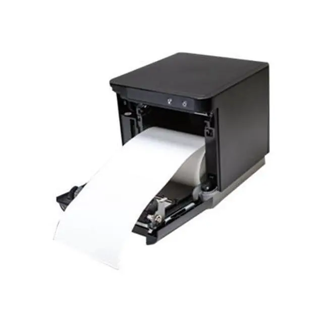 Alt view image 2 of 3 - Star Micronics 39651310 mC-Print3 Thermal Receipt Printer, 3", Cutter, Ethernet (LAN), USB, Lightning, Bluetooth, CloudPRNT, Peripheral Hub, Black - MCP31LB BK US