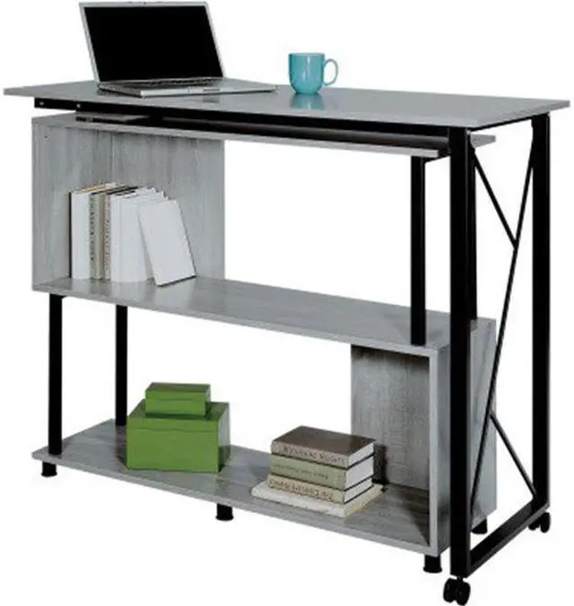 Main image of Safco Products 1904GR Mood Rotating Worksurface Standing Desk