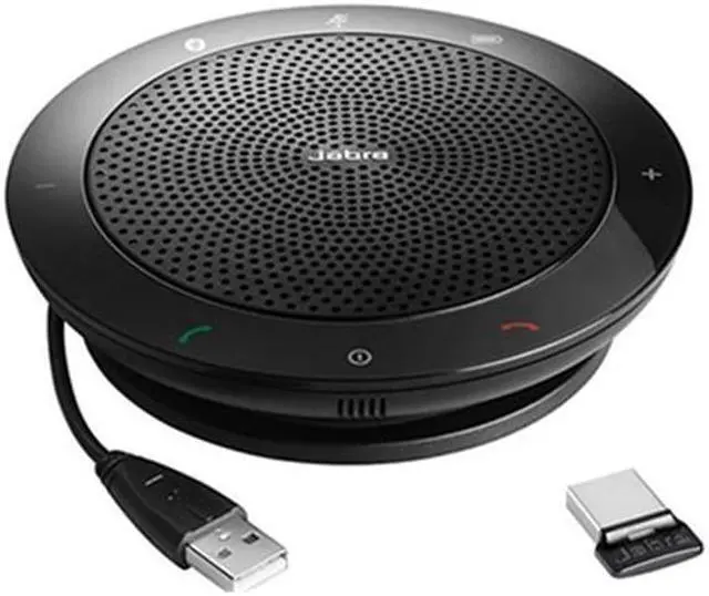 Alt view image 3 of 19 - Jabra Speak 510+ UC Bluetooth Speakerphone 7510-309 for Unified Communications Solutions