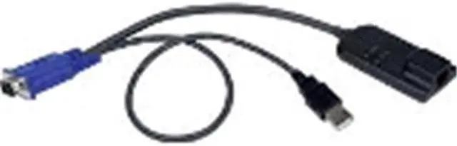 Alt view image 2 of 6 - Vertiv Avocent USB Keyboard and Mouse, HDMI and Audio Cable, 10 ft. for Vertiv Avocent SV and SC Series Switches