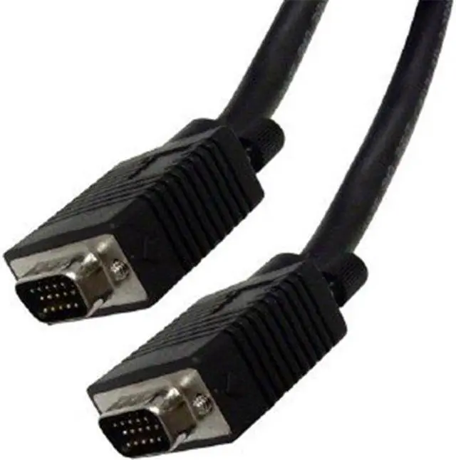 Alt view image 4 of 5 - 4XEM 25 ft Coax High Resolution Monitor VGA Cable - HD15 M/M