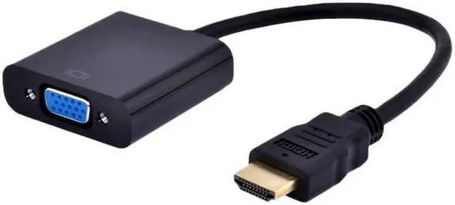 Main image of 4XEM 4XHDMIVGAFAB HDMI To VGA Adapter - Black