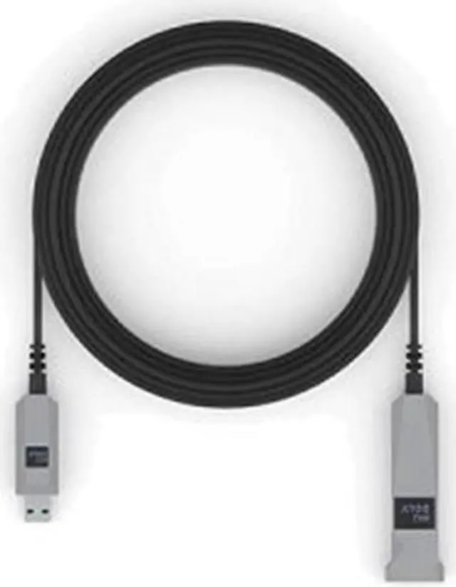 Alt view image 2 of 6 - Huddly 16.40 ft USB AOC Data Transfer Cable - Type A Male USB - Type A Female