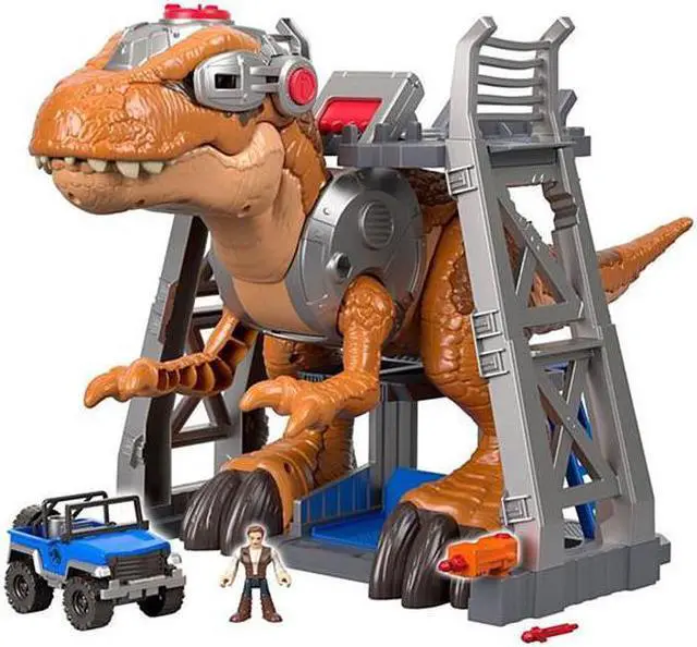 Alt view image 2 of 5 - Fisher-Price Imaginext Jurassic World, T-Rex Dinosaur