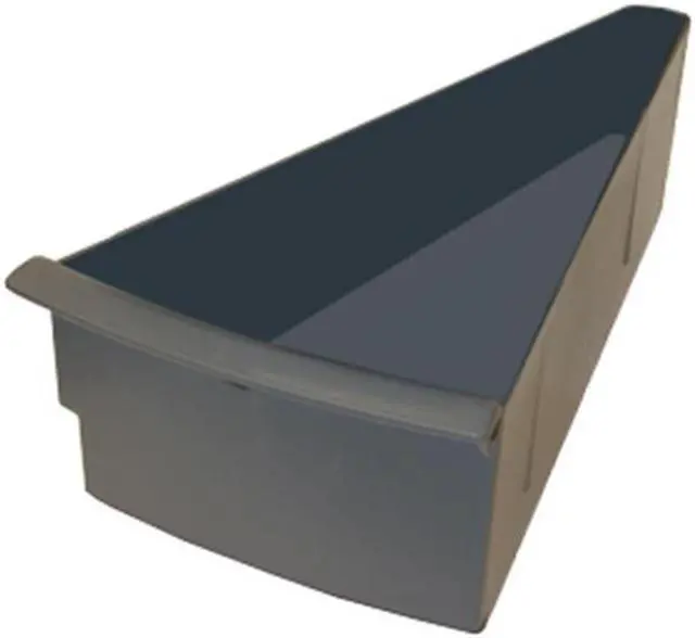Alt view image 2 of 3 - DURHAM MFG 15007-95 Polypropylene Rotary Bin Pan, 4 1/2 in H x Gray