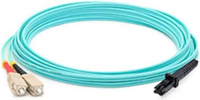 Alt view image 2 of 5 - AddOn 7m MT-RJ to SC OM3 Aqua Patch Cable - Patch cable - MT-RJ/UPC multi-m