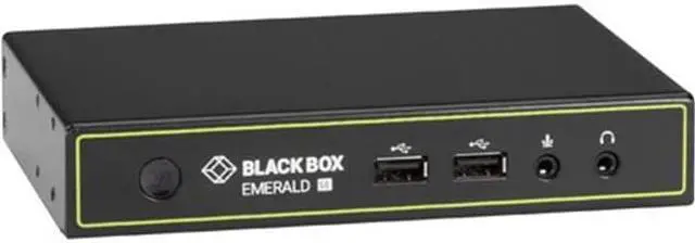 Main image of Black Box BBX-EMD2000SE-R Emerald Se HD DVI KVM-over-IP Matrix Switch Receiver - Full HD DVI USB 2.0 Serial Audio
