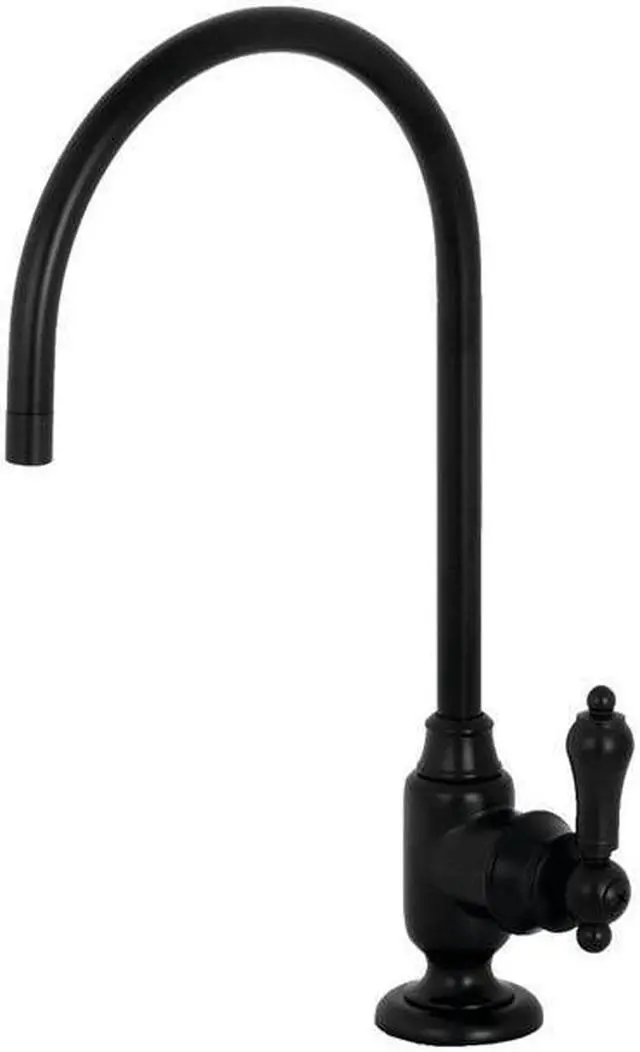 Main image of Kingston Brass KS5190BAL Traditional Heirloom Single-Handle Water Filtration Faucet - Matte Black