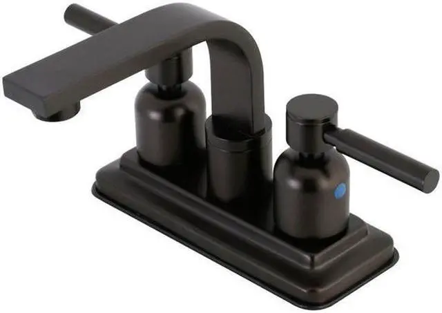 Main image of Kingston Brass KB8465DL 4 in. Concord Centerset Lavatory Faucet, Oil Rubbed Bronze