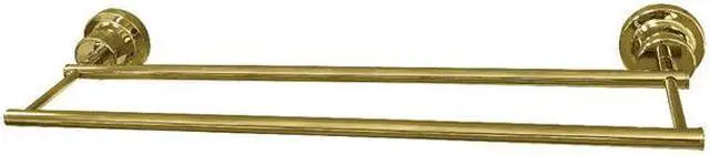 Main image of Kingston Brass BAH821318PB Concord 18 in. Double Towel Bar, Polished Brass