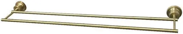 Main image of Kingston Brass BAH821330SB Concord 30 in. Double Towel Bar, Satin Brass