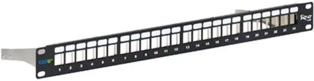 Alt view image 2 of 5 - ICC Cat 6A FTP Blank Patch Panel 24-Port, 1 RMS
