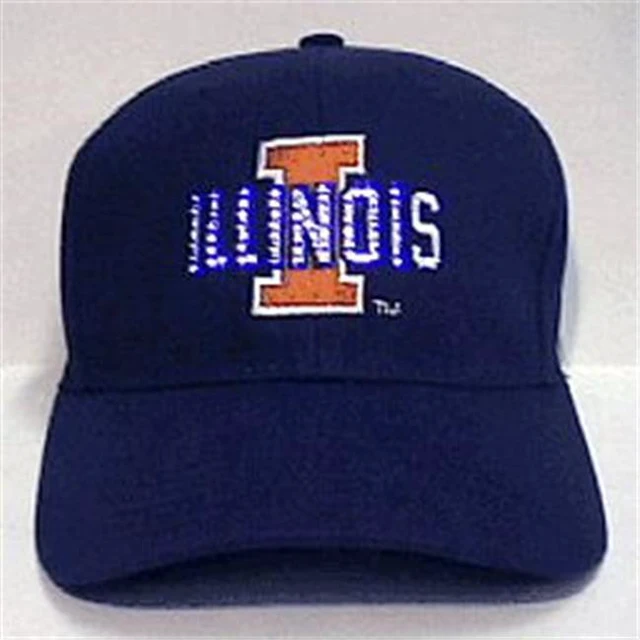 Main image of Blinkee 3015000 Illinois University Flashing Fiber Optic Cap