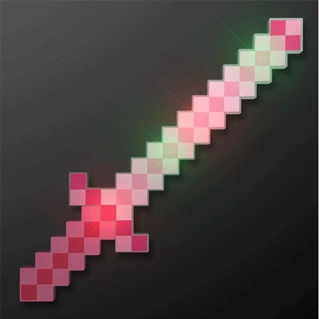 Main image of Blinkee A9090 LED Pixelated Pink Warrior Sword
