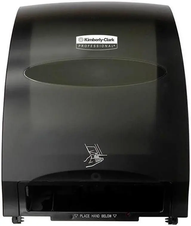 Main image of Kimberly-Clark Professional Electronic Hard Roll Towel Dispenser, Black 48857