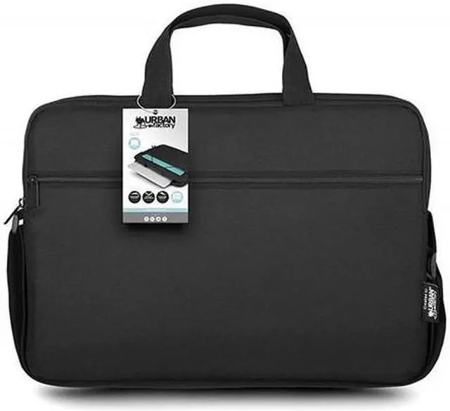 Alt view image 5 of 20 - Urban Factory Nylee Notebook Case 15.6" Briefcase Black