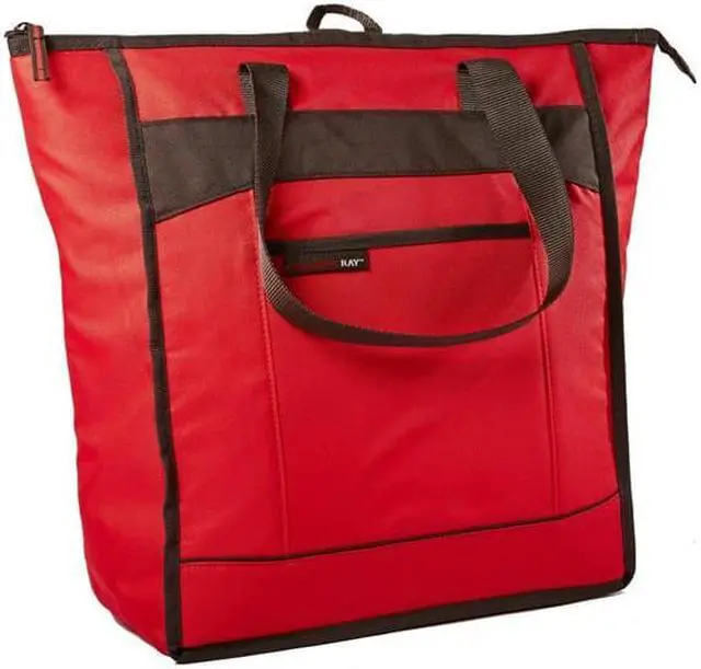 Main image of Medport 5060RR1608 Rachael Ray ChillOut Thermal Tote Insulated Bag - Red
