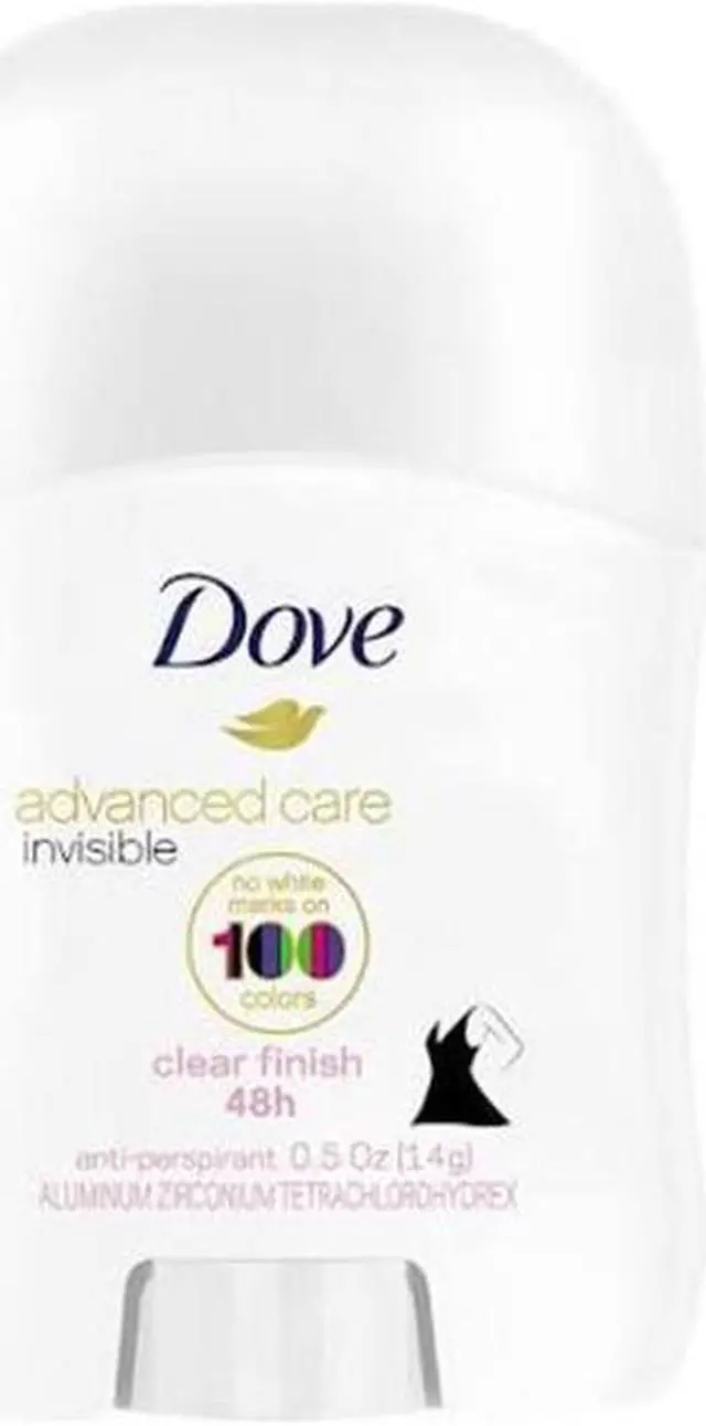 Alt view image 3 of 12 - Dove Invisible Solid Antiperspirant Deodorant, Floral Scent, 0.5 Oz 66801EA