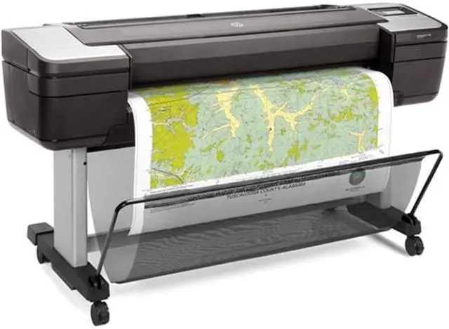 Main image of HP W6B56A-B1K 44 in. DesignJet T1700 Printer