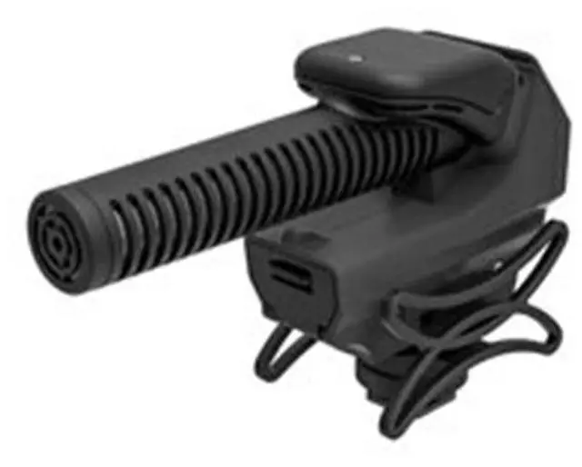 Alt view image 8 of 15 - Azden SMX-15 AA Powered Shotgun Video Microphone, Black (SMX-15)