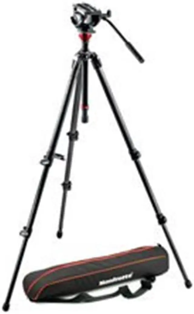 Alt view image 3 of 4 - Manfrotto 755CX3 MDeVe Carbon Fiber Tripod with 50mm Half Ball