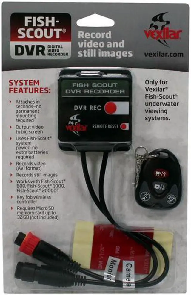 Alt view image 4 of 11 - Vexilar Portable DVR fr Fish Scout Camera Systems - DVR100