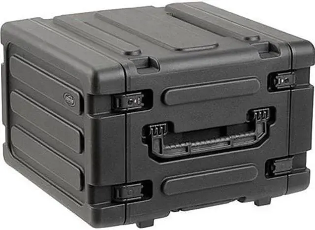 Alt view image 3 of 4 - Skb 3SKBR06U20W 6 Space Shock Rack With Wheels Rack Case