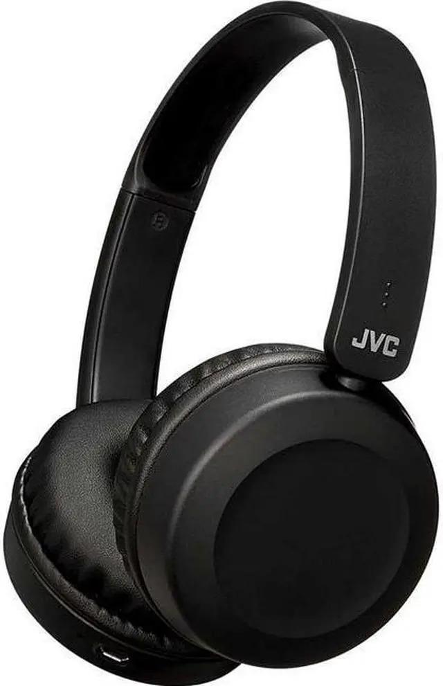 Alt view image 7 of 20 - JVC HAS31BTB Foldable Bluetooth On-Ear Headphones (Carbon Black)