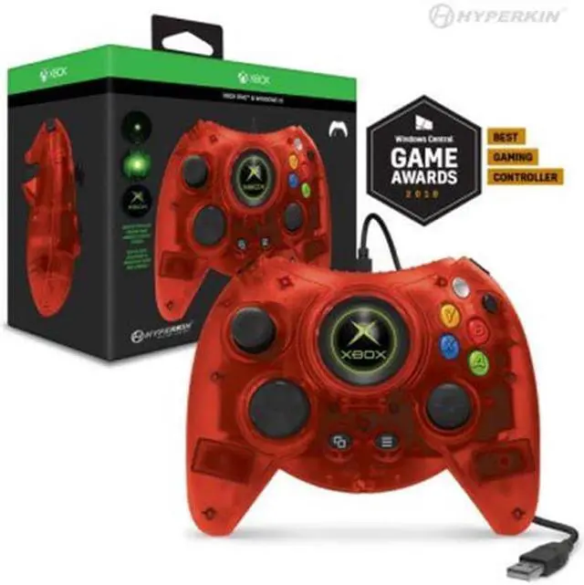 Alt view image 5 of 7 - Hyperkin Duke Wired Controller for Xbox One/Windows 10 PC (Red Limited Edition) - Officially Licensed By Xbox