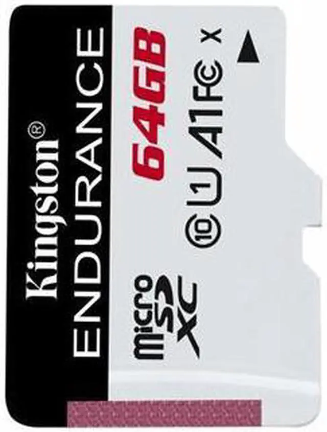 Alt view image 2 of 12 - Kingston High Endurance 64 GB Class 10/UHS-I U1 microSDXC 1 Pack SDCE64GB