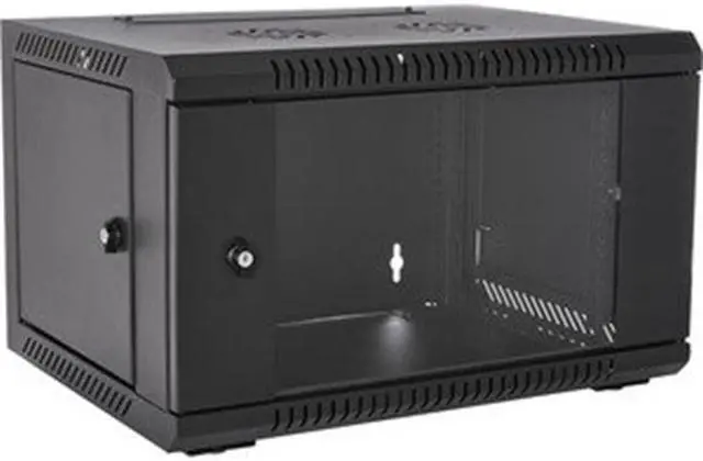 Main image of V7 6U Rack Wall Mount Glass Door Enclosure