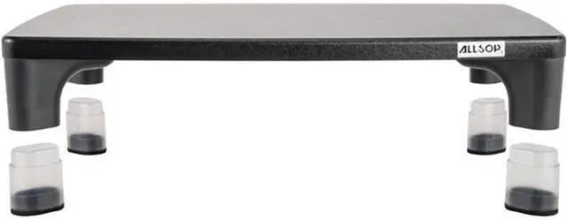 Main image of Allsop 32190 Hi-Lo Adjustable Monitor Stand, Black