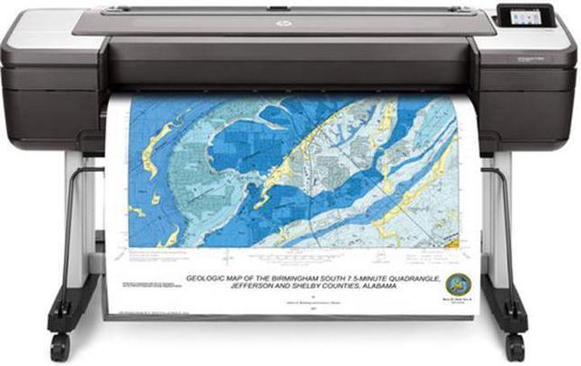 Main image of HP 1VD88A No. B1K Design Jet T1700DR 44 in. Post Script Printer