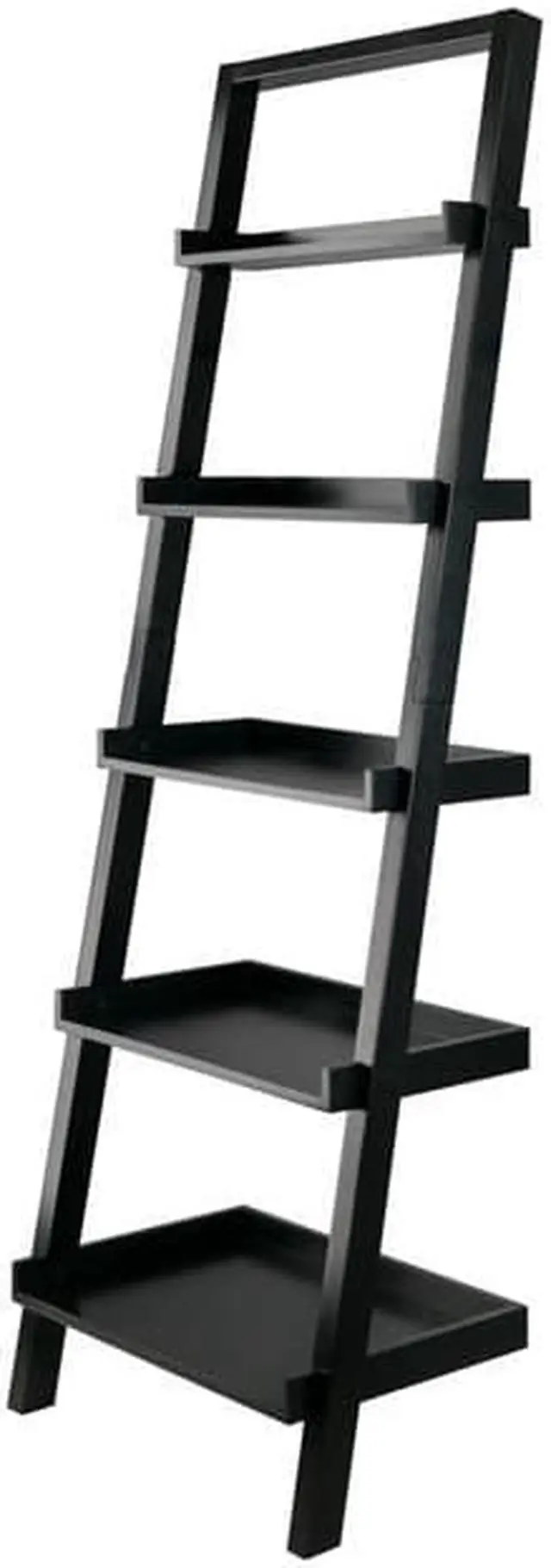 Main image of Winsome Wood 29553 Bellamy Leaning Shelf, Black