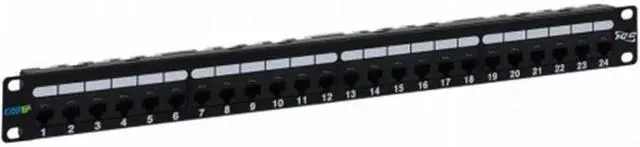 Alt view image 2 of 11 - ICC - ICMPP0246B - Ptch Pnel, Cat 6a, 24-prt, 1 Rms