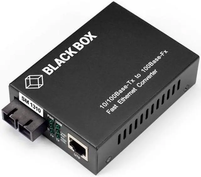 Alt view image 2 of 8 - MEDIA CONVERTER 10/100 ENET SM 1310NM 20KM SC
