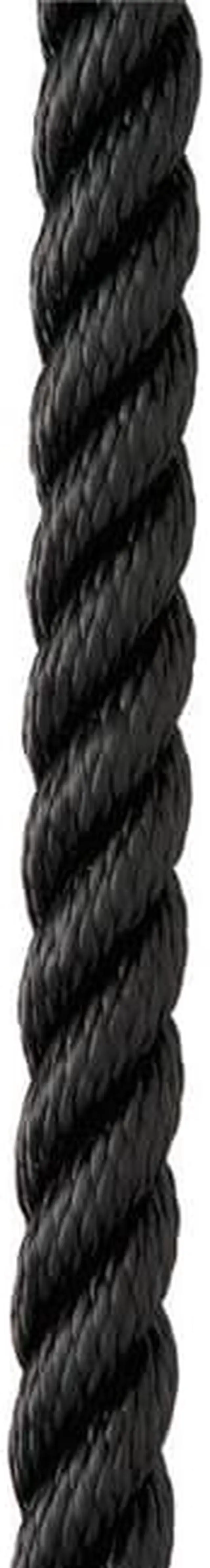 Main image of New England Ropes 1/2" X 15' Premium Nylon 3 Strand Dock Line - Black