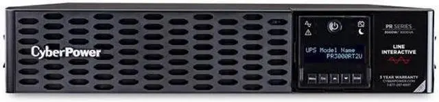 Alt view image 11 of 14 - CyberPower Smart App Sinewave PR3000RT2U 3000VA/3000W 9 Outlet Tower/Rack UPS