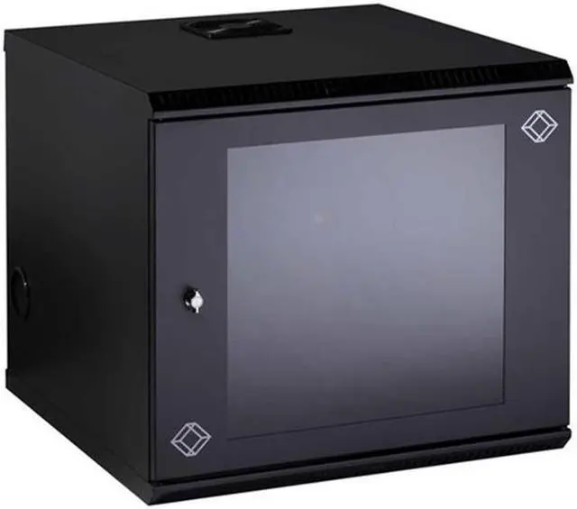 Main image of Black Box Network Services RM2413AE 22 x 23.5 in. 10U Select Wall Mount Cabinet 220V, M6 Square Holes