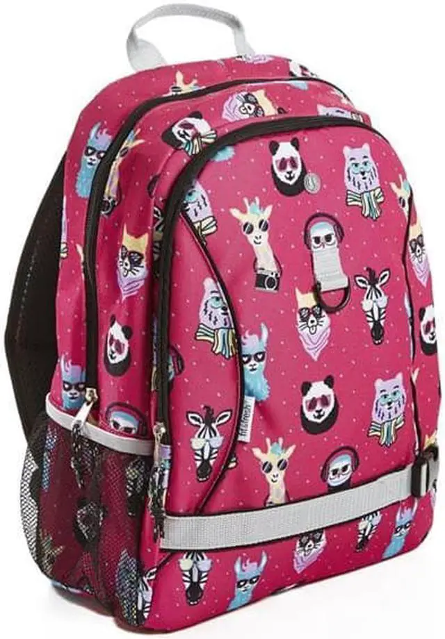 Main image of MedPort 2733KFFWB1933 Fit & Fresh Pink Hipster Animals Backpack