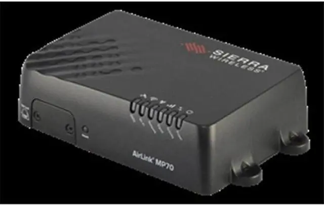 Alt view image 2 of 7 - Sierra Wireless AirLink MP70 Rugged LTE-A Pro Vehicle Router - FirstNet Ready - DC Power Cable - 1104071