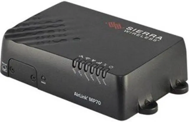 Alt view image 2 of 7 - Sierra Wireless AirLink MP70 Rugged LTE-A Pro Wi-Fi Vehicle Router - FirstNet Ready - DC Power Cable - 1104073