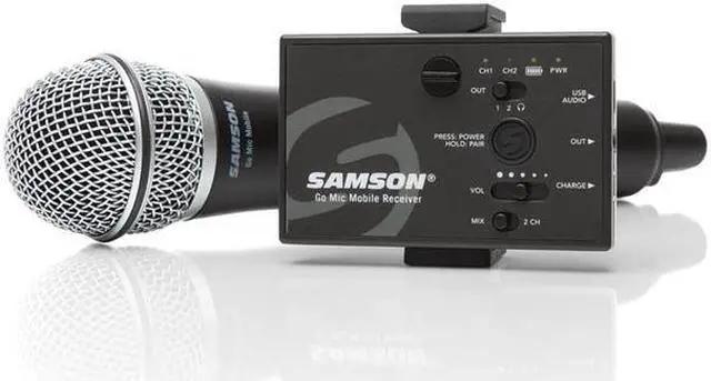 Alt view image 5 of 20 - Samson Go Mic Mobile Professional Wireless System for Mobile Video