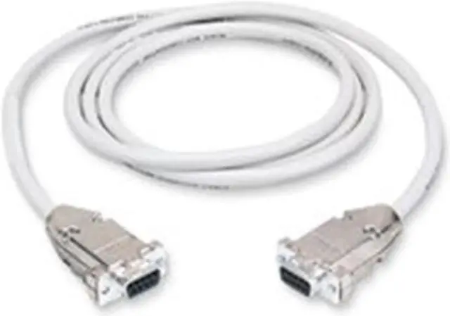 Alt view image 2 of 4 - Black Box EYN257T-0010-FF Rs232 Shielded Null Modem Cable With Metal Hoods Db9F/F 10Ft.