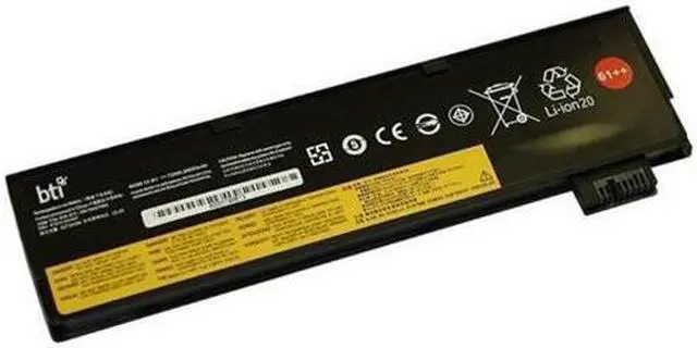 Alt view image 3 of 7 - LI-POLYMER BATTERY FOR LENOVO THINKPAD T470 T570 T480 T580 25 SPECS: 10.8V, 6600