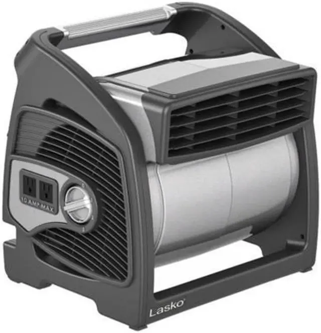 Alt view image 6 of 6 - Lasko Max Performance Pivoting Utility Fan U15701