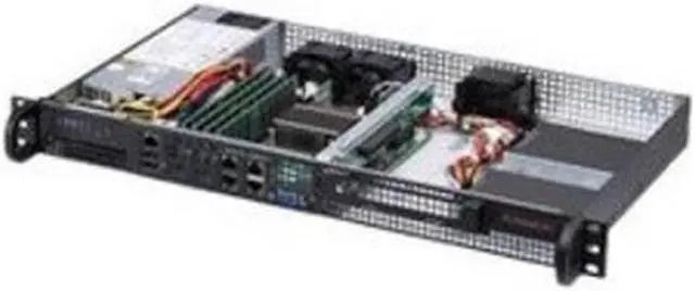 Alt view image 2 of 2 - Supermicro SuperServer 5019D-FN8TP 1U Rack-mountable Server - Intel Xeon D-2146NT Octa-core (8 Core) 2.30 GHz DDR4 SDRAM - Serial ATA/600 Controller - 1 x 200 W