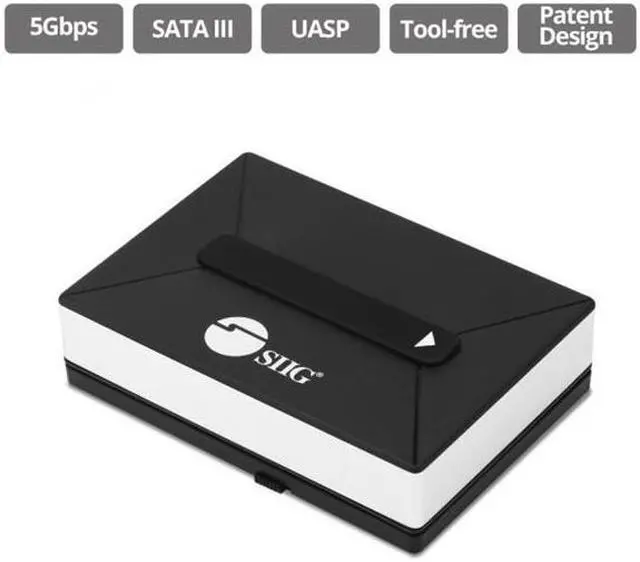 Alt view image 8 of 16 - SIIG Drive Dock External - Black