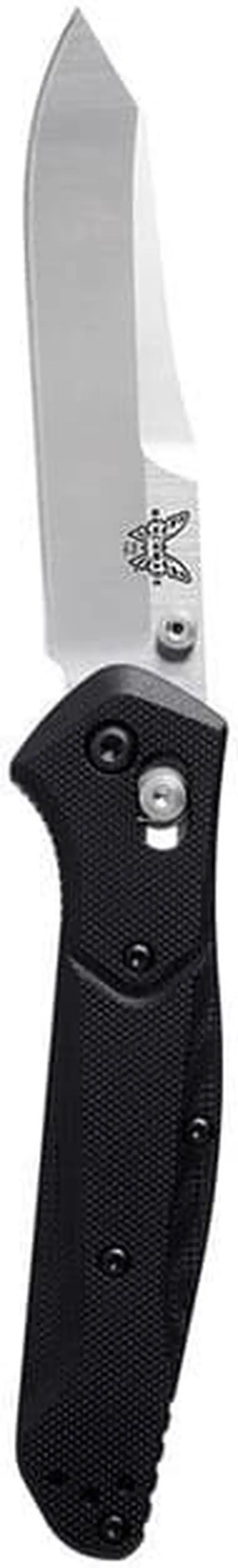 Alt view image 2 of 8 - Benchmade Knife 940-2 Black G10 Handle